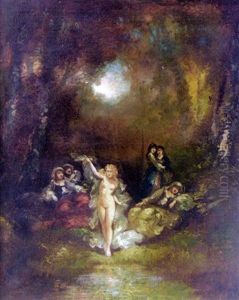 Danseuse Dans La Clairiere Danseuse Dans La Clairiere