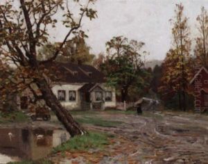 Gardstun by Hans Frederik Henriksen Borgen