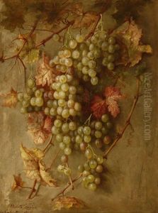 Still Life With Grapes by Elizabeth Borglum