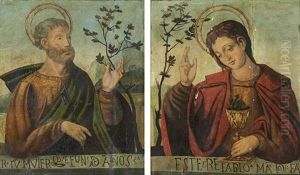 San Pedro Y San Juan Evangelista by Juan de Borgona the Elder