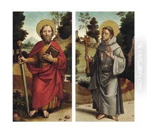 Saint Paul; And Saint Francis by Juan de Borgona the Elder
