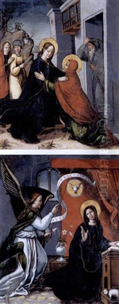 The Annunciation (+ The Visitation; Pair) - view 1