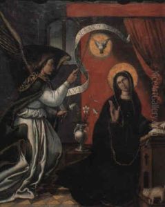 La Anunciacion by Juan de Borgona the Elder
