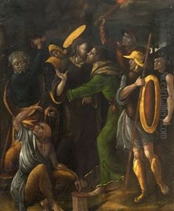 Le Baiser De Judas by Juan de Borgona the Younger