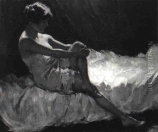 Woman In Red Shoes - view 1