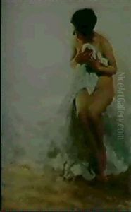 Nudo Femminile by Mario Borgoni