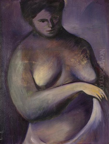 Violetter Halbakt - view 1