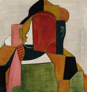 A Purist Composition With A Head by Milos Boria