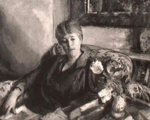 The Artist's Mother by Adolphe Borie