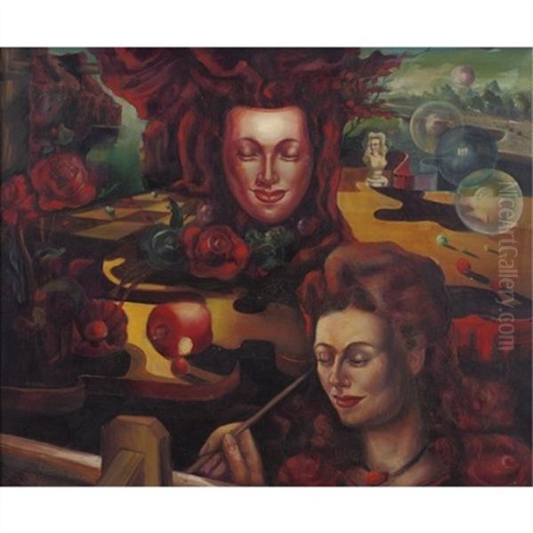 American Beauties, Masks And Bubbles - view 1