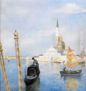 Vy Mot Santa Maria Della Salute - Venedig by Agneta (Agnes) Boerjesson