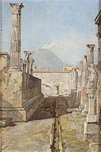 Taormina (+ Pompei; 2 Works) by Agneta (Agnes) Boerjesson