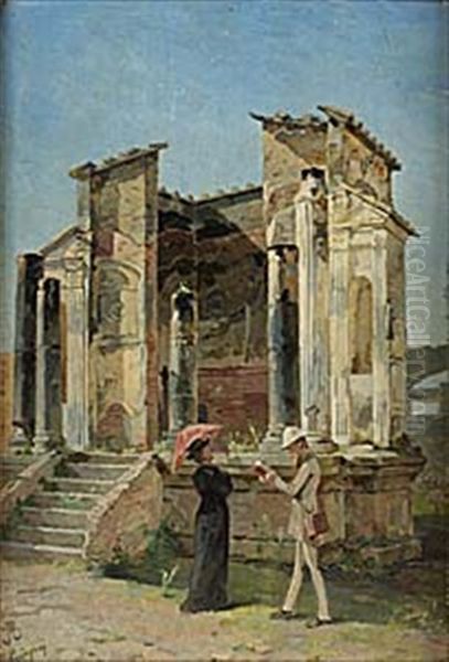 Temple D'isis, Pompeiji - view 1