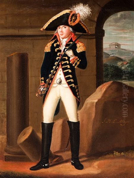 Portrait Of The Young Officer F.h.l. Meijer - view 1
