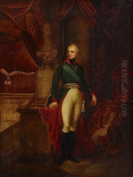 Full Length Portrait Of The Emperor Alexander I - view 1