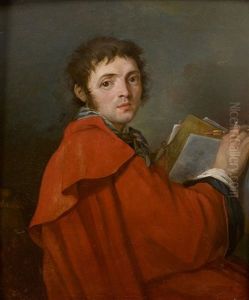 Portrait De Giovanni Battista Lampi Le Jeune (1775 - 1837)