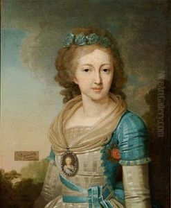 Portrait Of The Grand Duchess Elena Pavlovna, Daughter Of Tsar Paul I