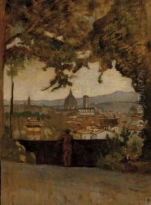 Panorama Di Firenze Da Montughi by Odoardo Borrani