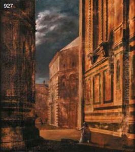 Ginevra Degli Almieri, Firenze by Odoardo Borrani