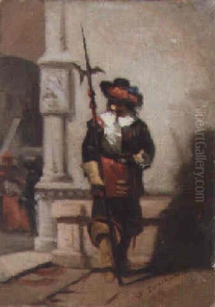A Guard On Duty - view 1