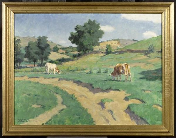 Cows In The Field - view 1