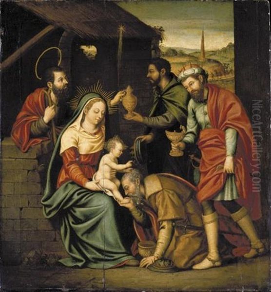 The Adoration Of The Magi - view 1