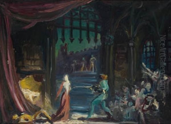 Boceto De Escenografia De Teatro - view 1