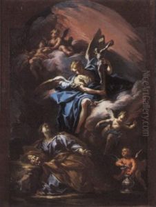 The Penitent Magdalen - A Bozzetto by Giovanni Angelo Borroni