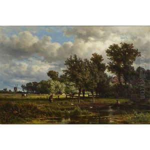 Summer Day Nr. Delft, Holland