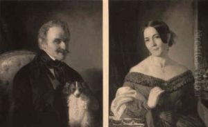 Portrait De Monsieur Et Madame Delbeck