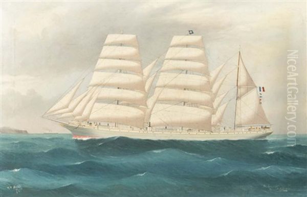 Le Trois Mats Barque Adelaide Devant Sydney, Australie - view 1
