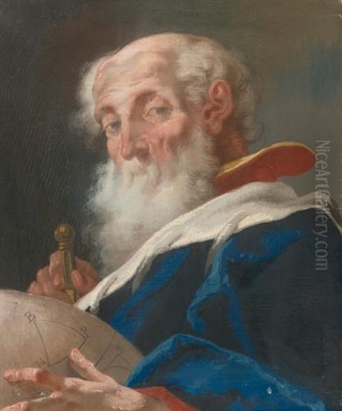 Portrait Of An Astronomer, Half-length - view 1