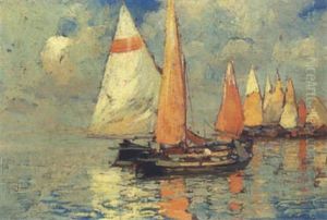 Segelboote by Camillo Bortoluzzi