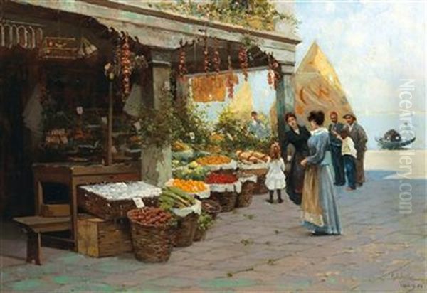 Vegetable Market In Venice - view 1
