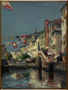 Scorcio Veneziano by Pietro Bianco Bortoluzzi