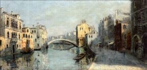 Scorcio Veneziano by Pietro Bianco Bortoluzzi
