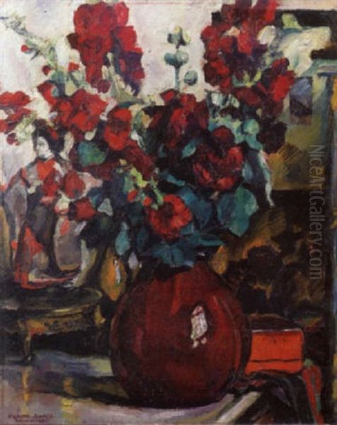 Vaso Di Fiori Rossi - view 1