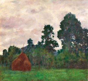 Haycock Near The Forest by Samu Boertsoek