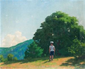 Boy On The Hillside by Samu Boertsoek