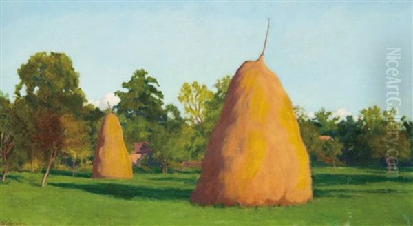 Haystacks - view 1