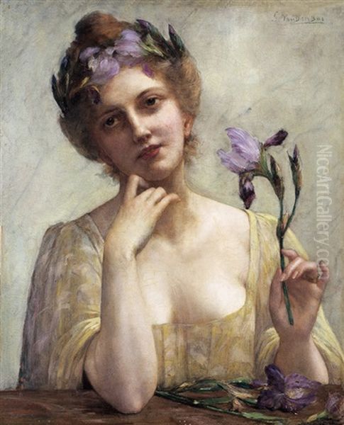 Dame Met Iris - view 1