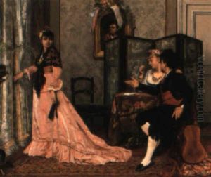 Avant La Representation by Georges Van den Bos