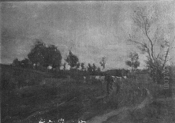 A Rural Landscape With Figures - view 1