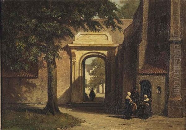 The Church Courtyard - view 1
