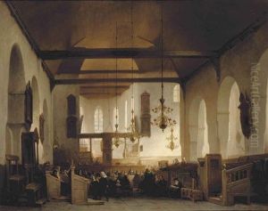 A Service In The Geertekerk, Utrecht