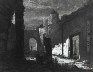Figuren In Een Ruines Figuren In Een Ruines