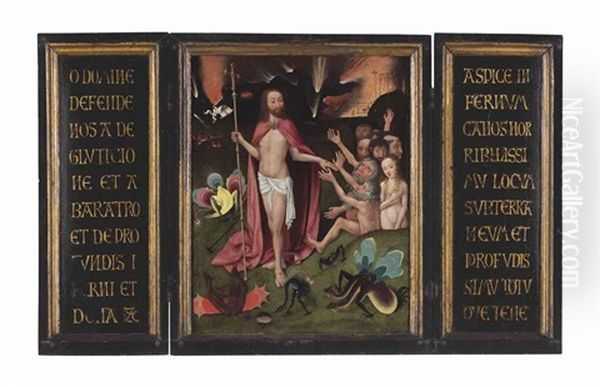 A Triptych: The Harrowing Of Hell - view 1