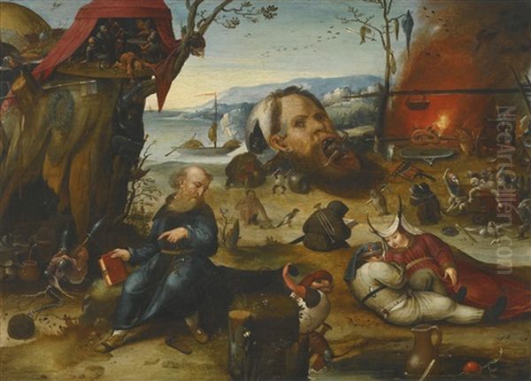 The Temptation Of Saint Anthony - view 1