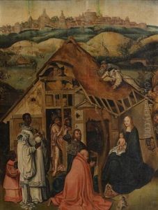 L'adoration Des Mages by Hieronymous Bosch