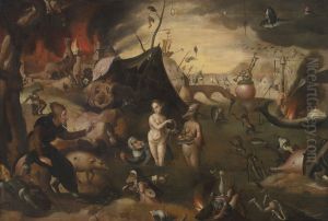Temptation Of St. Anthony by Hieronymous Bosch
